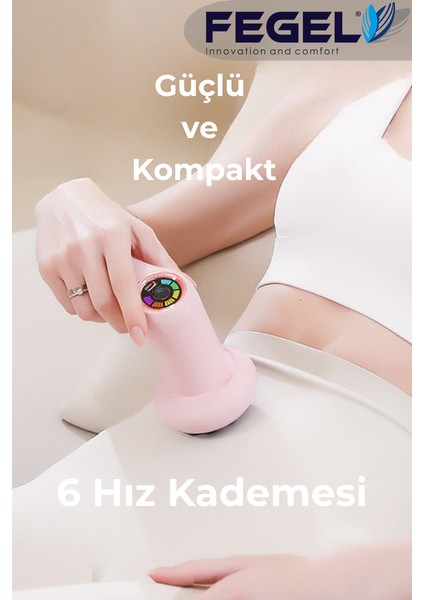 FG-720 Shiatsu 5 Başlıklı Masaj Aleti,6 Hız Kademeli, Yağ Yakımını Destekleyen Tüm Vücut Masaj fırsatları