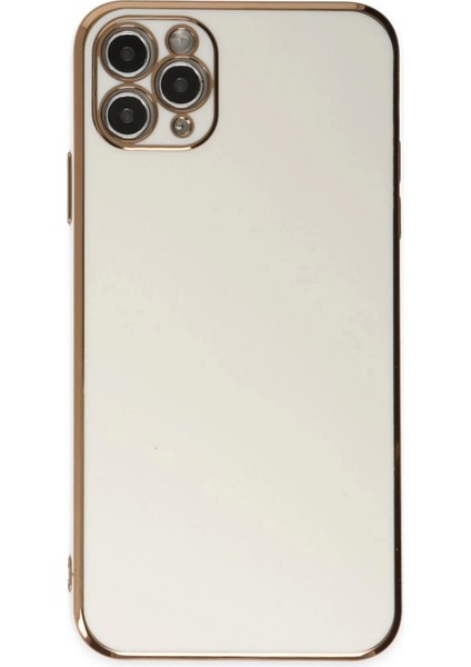 iPhone 11 Pro Max Kılıf Volet Silikon - Beyaz fiyatları