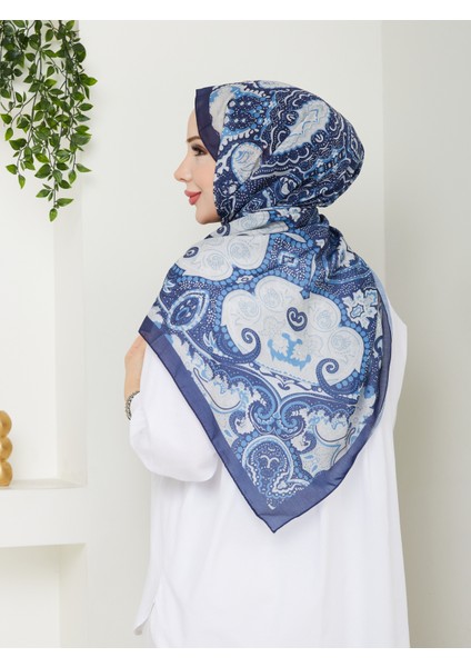 Navy Dream Desenli Şal modelleri