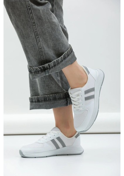 Unısex Model Fileli Rahat Taban Günlük Spor Ayakkabı Sneaker fırsatları