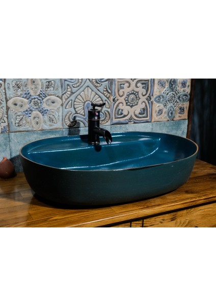 El Yapımı Lavabo Ebat 60X40X15 modelleri