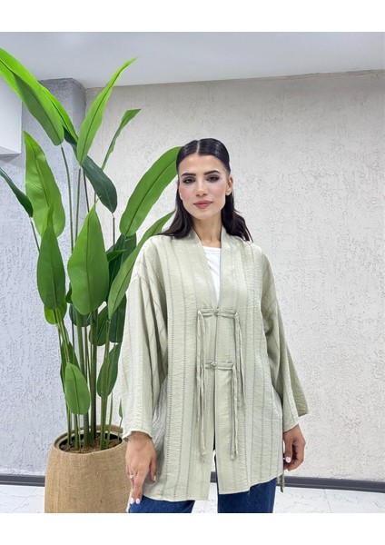 Pamuklu Önden Bağcıklı Kimono fiyatları