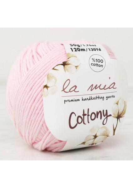 Cottony Pembe Bebek El Örgü İpi - P13-L013 - 33564