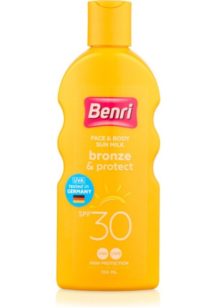 Bronzluk & Koruma Güneş Sütü 30SPF 150 ml