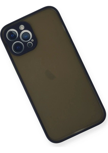 iPhone 12 Pro Max Kılıf Montreal Silikon Kapak - Lacivert modelleri