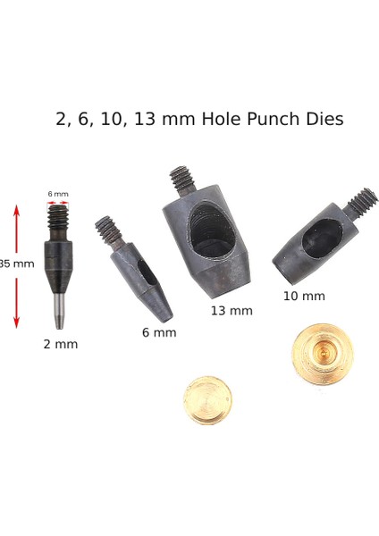 Çıtçıt, Klıkit, Rivet, Kuşgözü Makinesi Kalıplı Tam Set fırsatları