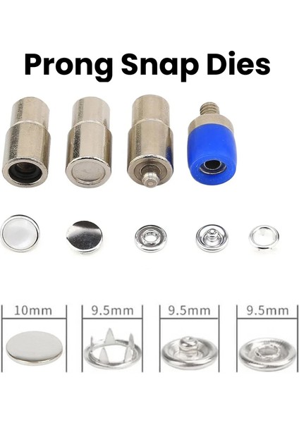 Çıtçıt, Klıkit, Rivet, Kuşgözü Makinesi Kalıplı Tam Set