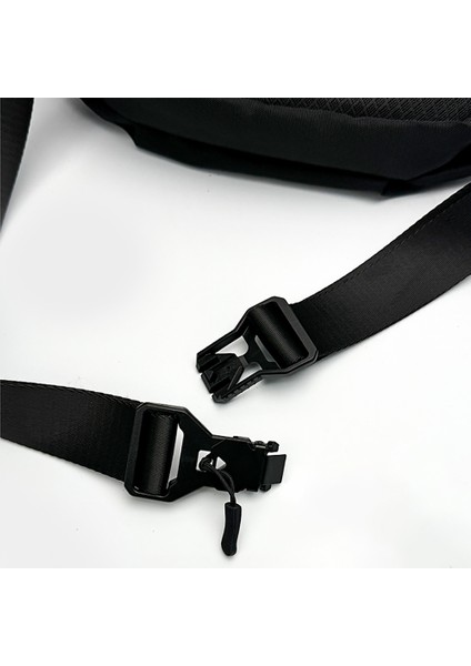 LB573 Creator Serisi Su Geçirmez Polyester Kumaş Ayarlanabilir Askılı Bel Çantası Gri fırsatları