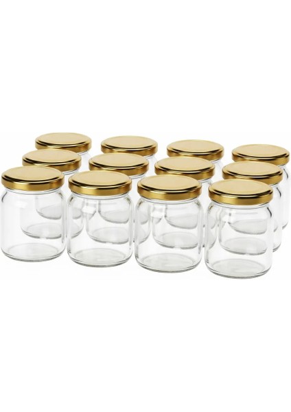 425CC Kapaklı Cam Kavanoz - Gıda Temasına Uygun