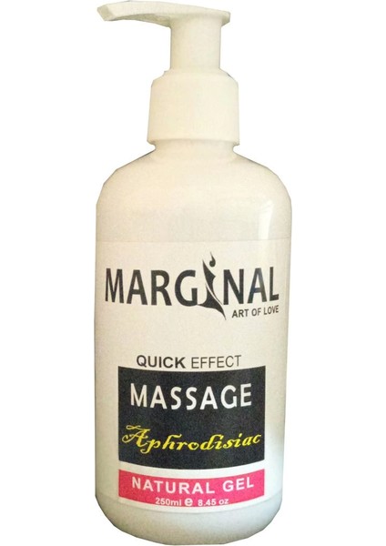Marginal Afrodizyak Yasemin Aromalı Masaj Jeli 250 ml / Marginal Aphrodisiac Jasmine