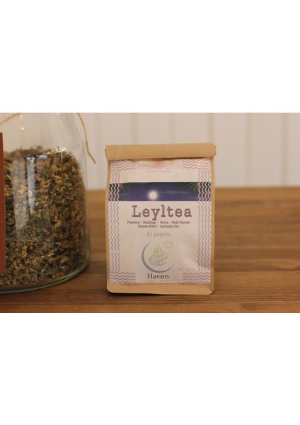LeylTea Bitki Çayı | Tıbbi Papatyalı, Şerbetçiotu'lu, Naneli Gece Çayı
