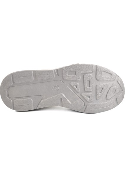 Beyaz Anorak Taş Işlemeli Kadın Casual Ayakkabı 702498 Z indirimleri