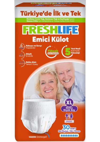 XLarge Emici Külot 30’lu
