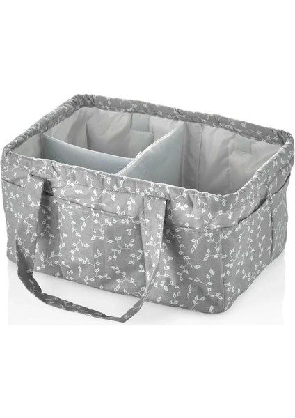 Bfs Babyjem Katlamalı Anne & Bebek Organizer 795 Gri Çiçek