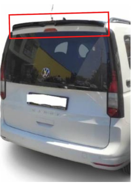 Connect 2021 Üstü Fiber Spoiler (( Boyasız ))