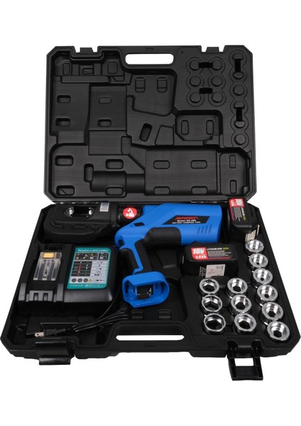 JEM-400 16MM-400MM ŞARJLI SKP SIKMA PENSESİ (ÇANTALI SET)