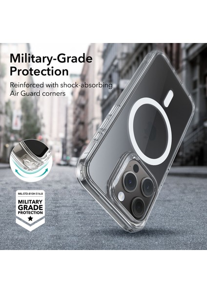 Iphone 15 Pro Max Halolock Mag Safe Hybrid Silikon Kılıf