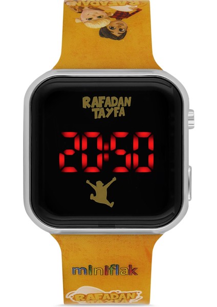 Rafadan Tayfa Lisanslı RF8001 Sarı Square Çocuk Saati