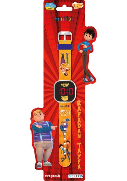 Rafadan Tayfa Lisanslı RF8001 Sarı Square Çocuk Saati modelleri