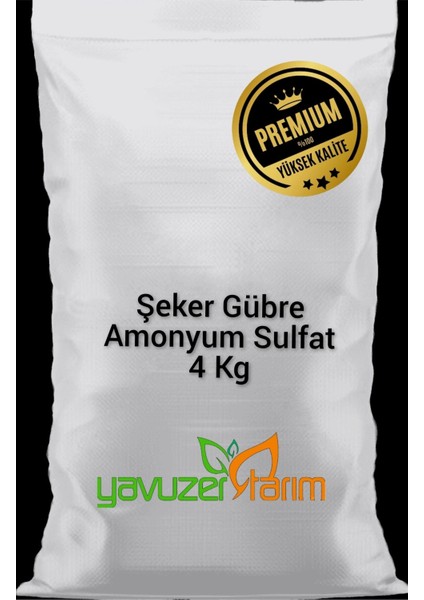 Bitki Yeşillendirici Coşturucu Hızlı Geliştirici Şeker Gübre Amonyum Sülfat Çim Çit Fidan Geliştirici 4kg