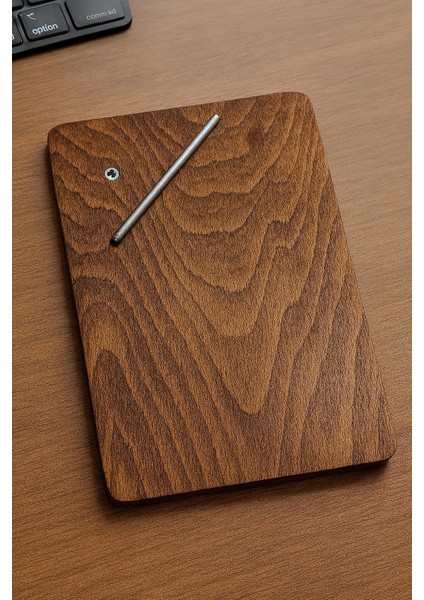 Estetik ve Minimalist Ahşap Makyaj Aynası, Masaüstü Ayna 25 x 35 cm indirimleri