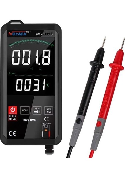 NF-5330A LCD Ekranlı Dijital Multimetre Ölçü Aleti