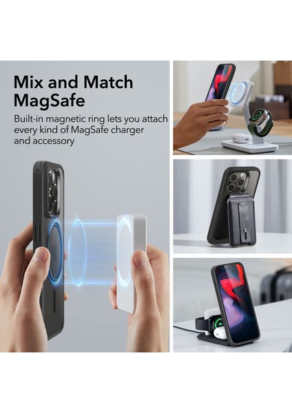 Iphone 15 Pro Max Halolock Mag Safe Hybrid Silikon Kılıf