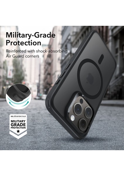 Iphone 15 Pro Max Halolock Mag Safe Hybrid Silikon Kılıf