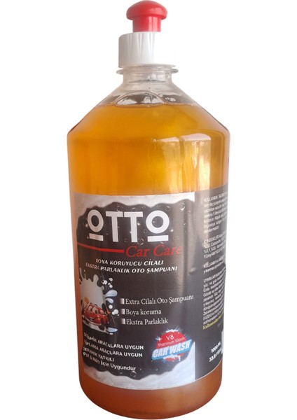 Otto Car Care Cilalı Oto Şampuan 1000 ml Yıkama Eldiveni Hediyeli modelleri