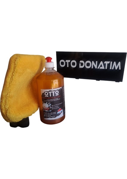Otto Car Care Cilalı Oto Şampuan 1000 ml Yıkama Eldiveni Hediyeli fırsatları