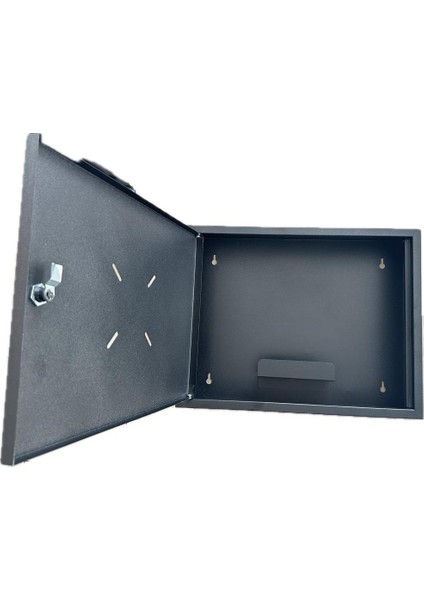 Nif Bilişim Rbox Metal Pano Siyah Kilitli Kayıt Cihazı Panosu