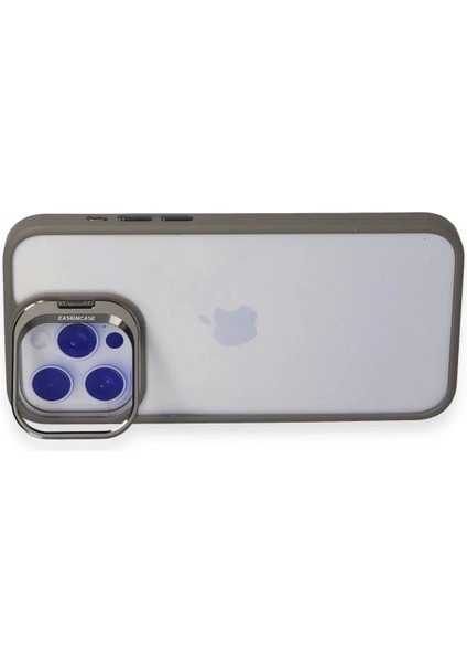 Joko iPhone 15 Pro Max Kılıf Roblox Lens Standlı Kapak - Titan Gri