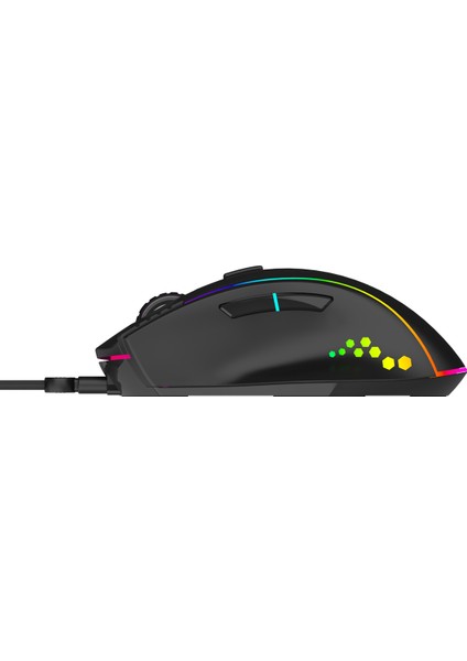 Luxor Gaming Gamer Oyuncu Mouse 12800DPI Siyah fiyatları