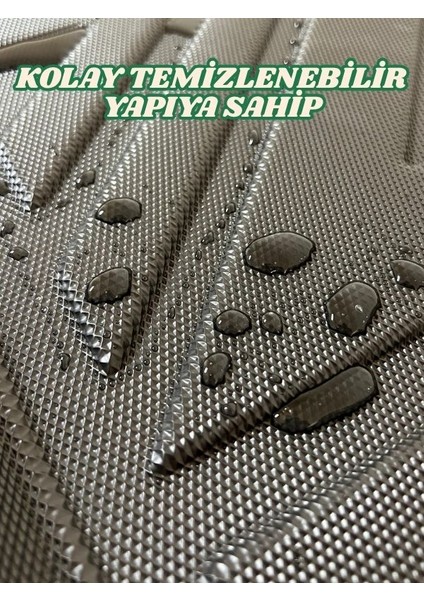 Togg T10X 2023 ve Sonrası Premium Havuzlu Oto Paspas