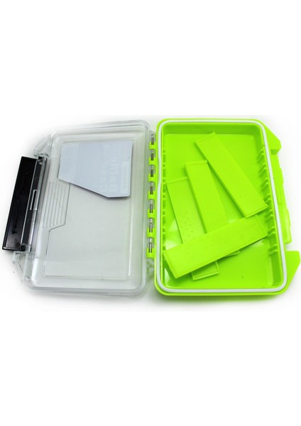 7240 Profesyonel Contalı Sahte Balık ve Jig Kutusu 15X11X3CM fırsatları