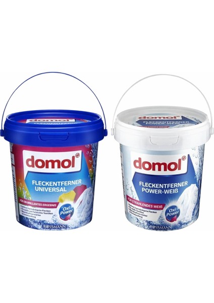 Renklilere Özel Leke Çıkarıcı Toz Oxi Güç 750 gr + Beyazlara Özel Leke Çıkarıcı Toz Oxi Güç 750 gr