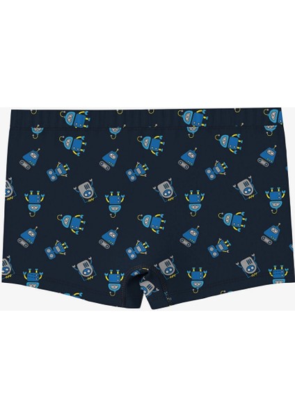 Lcw Kids Lacivert Penye Erkek Çocuk Boxer 3'lü indirimleri