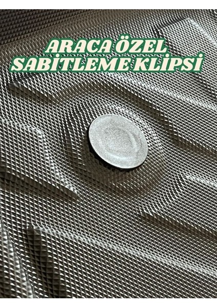 Dacıa Sandero Essential 2020 ve Sonrası Premium Havuzlu Oto Paspas