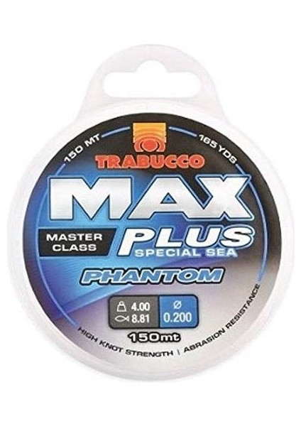 Max Plus Phantom 150MT Monoflament Misina