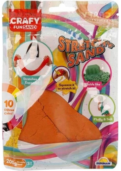 Bfs 3601 Crafy Streç Oyun Kumu Turuncu 200 G fiyatları