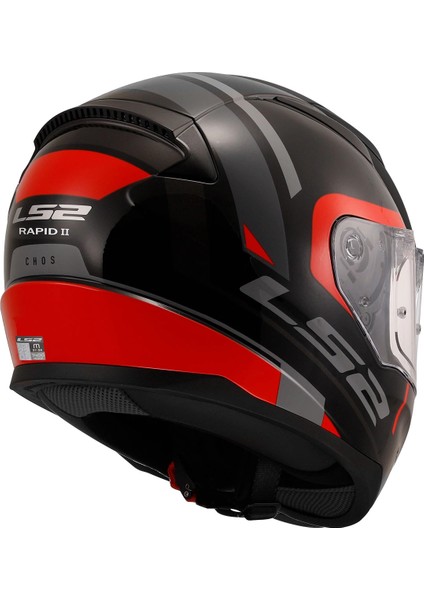 Rapıd 2 Chos Siyah-Kırmızı Kask fırsatları