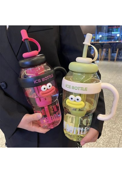 Büyük Kapasiteli Büyük Mac Büyük Ağız Pipet ile Kullanışlı Çay Sızıntısı Çay Plastik Bardak (Yurt Dışından) fırsatları