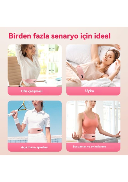 Dijital Titreşim Masajı Isıtmalı Göbek Isıtmalı Bel Kemeri (Yurt Dışından) modelleri