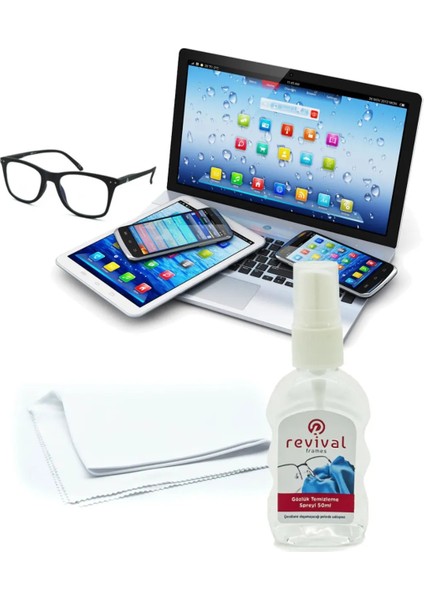 Gözlük, Led, Ekran, Laptop, Tablet, Bilgisayar, Televizyon, Cep Telefonu, Kamera, Koruyucu ve Parlat