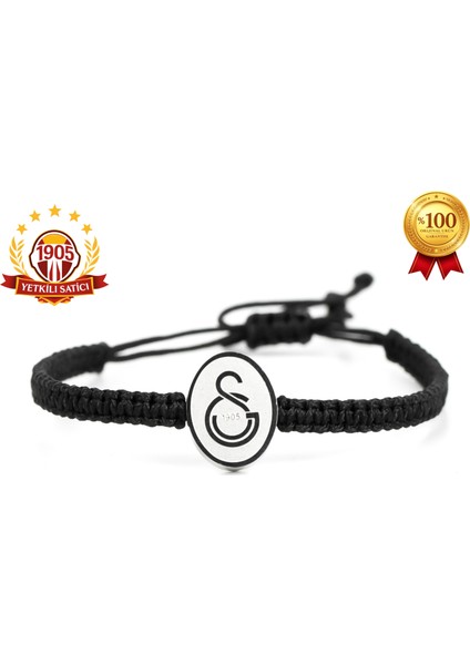 Makrome Bileklik Siyah Oniks Taşı ile Şık ve Dayanıklı Unisex Tasarım