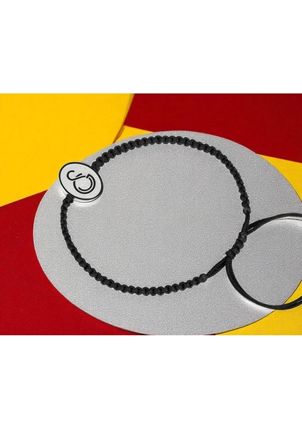 Makrome Bileklik Siyah Oniks Taşı ile Şık ve Dayanıklı Unisex Tasarım