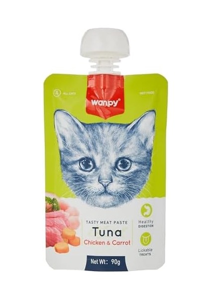 Taze Ton Balıklı&tavuklu Kedi Et Ezmesi 90 gr modelleri