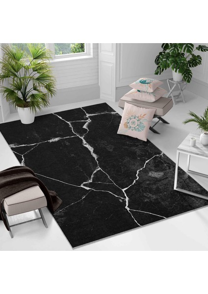 Kaymaz Taban Yıkanabilir Halı – Mutfak, Salon, Yatak Odası Için Modern Dijital Baskı Halı