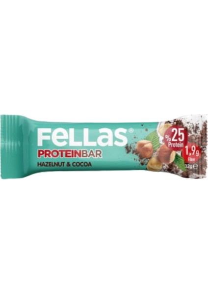 Protein Bar - Fındıklı ve Kakaolu 32 gr
