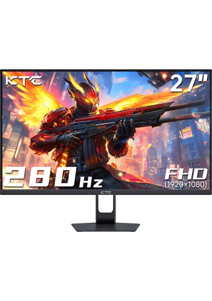 H27E22P 27" Fhd, Va ,280Hz, 1ms, Freesync G-Sync HDMI Dp %126SRGB Gaming Monitör